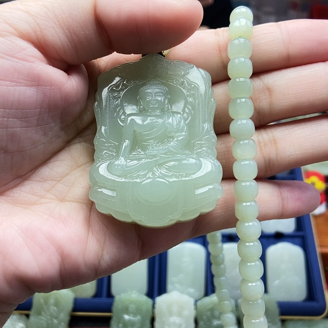 和田玉颈饰未镶嵌๑****๑