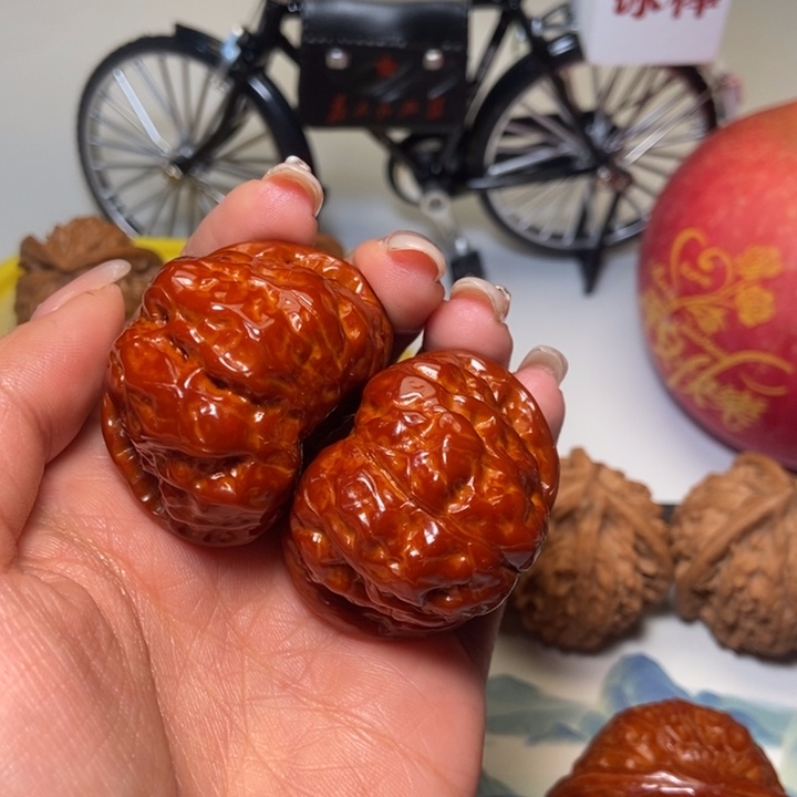 库***嚓吊坠文玩核桃蛤蟆头41蛤蟆头