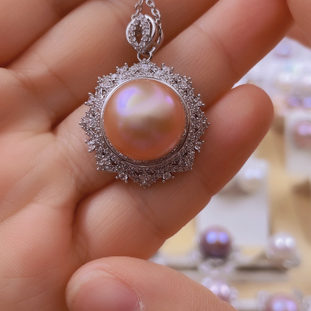 吊坠(赠链)未镶嵌淡水珍珠