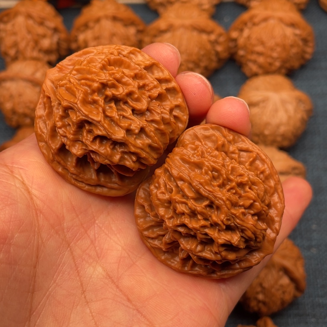 把件文玩核桃41全品盘龙纹