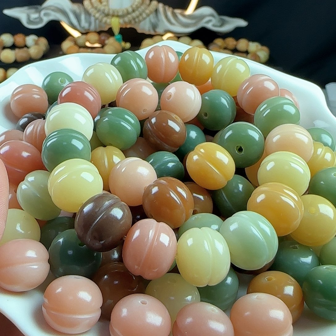 菩提根/象牙果手串卡14糖果汉堡15颗➕5备珠