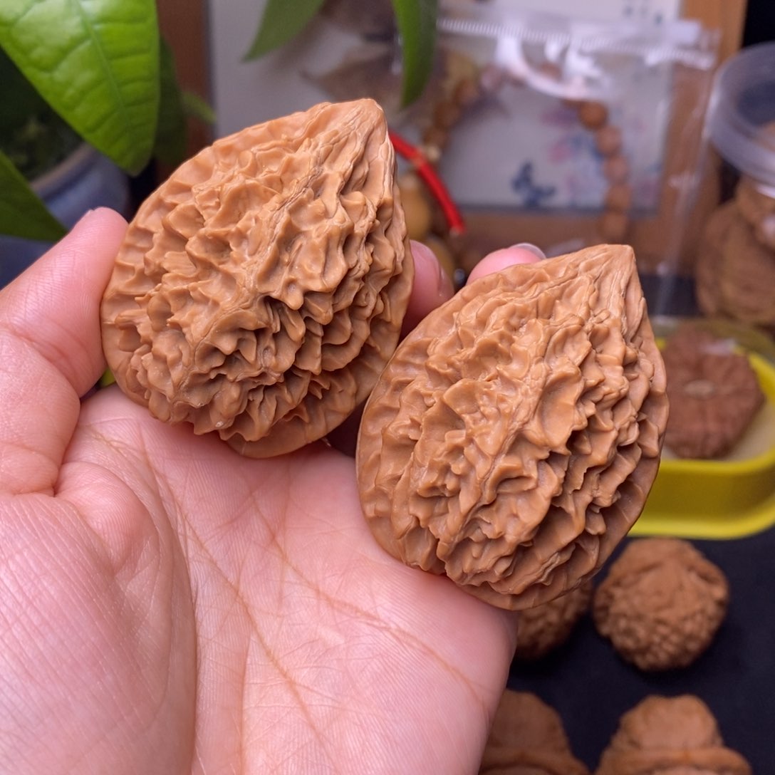 文玩核桃把件42招财鼠