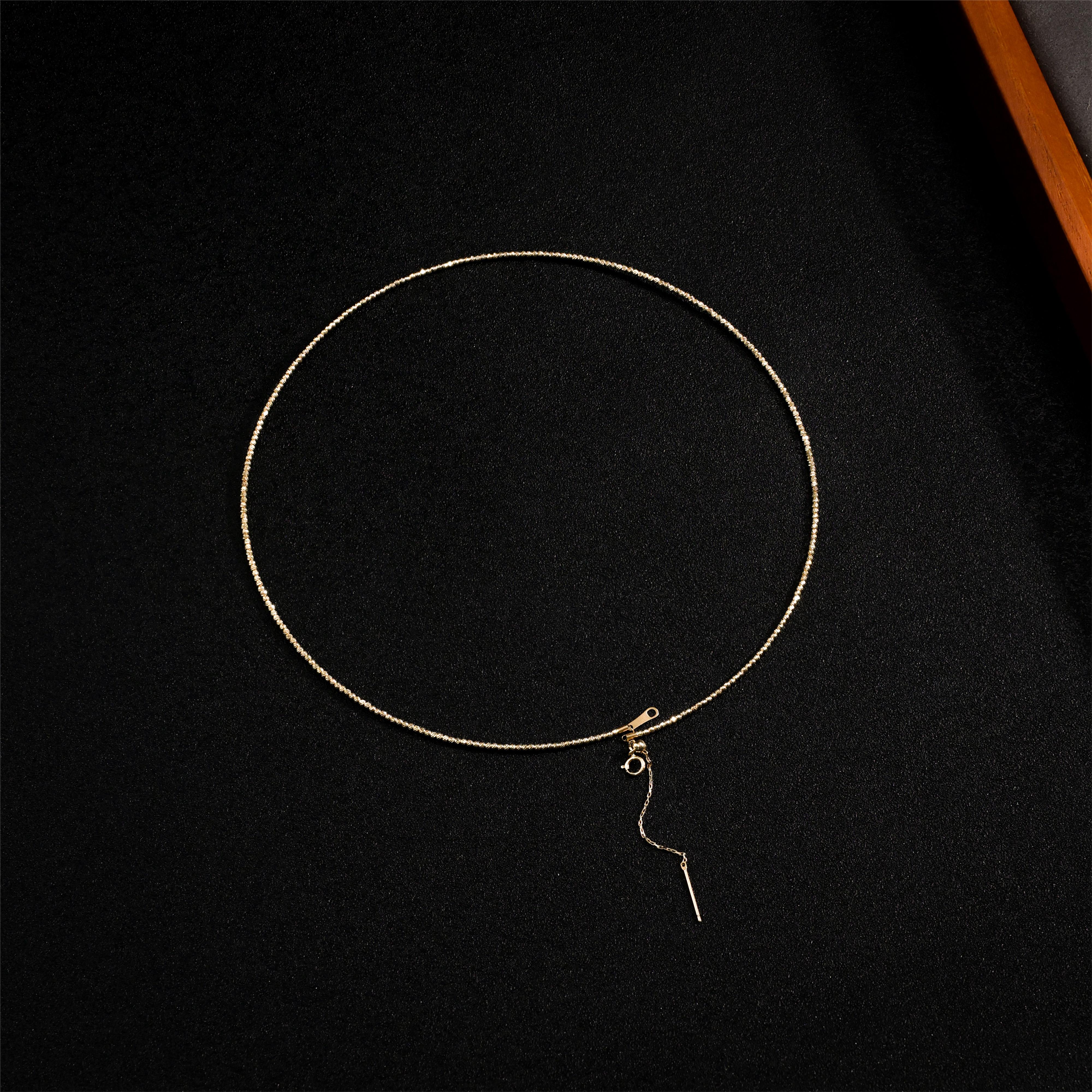 回响 | 严选精品18k金项圈（实际克重以证书为准）