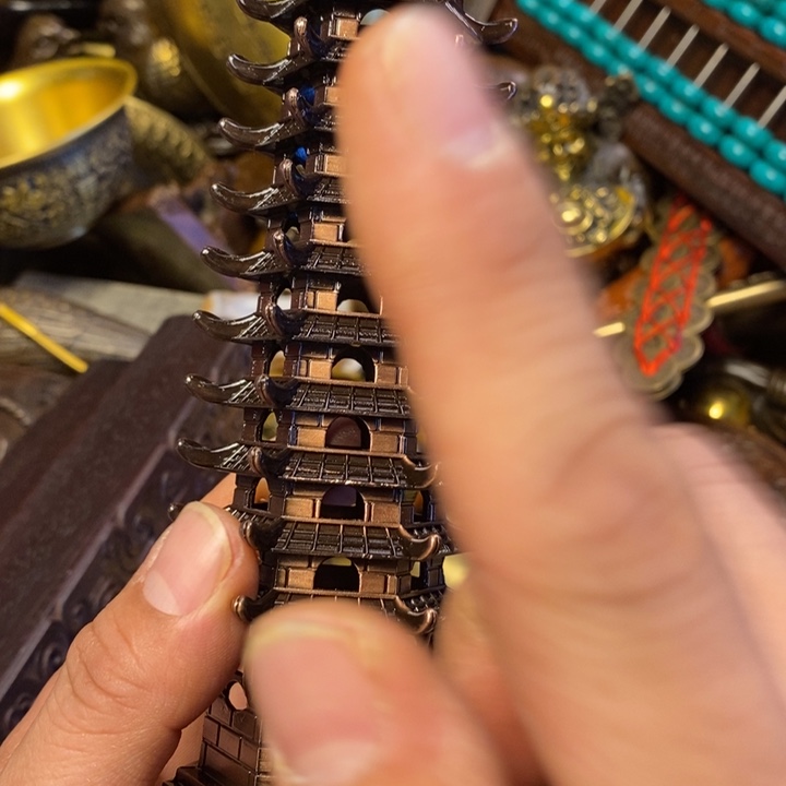 清***雲茶台摆件/工艺摆件