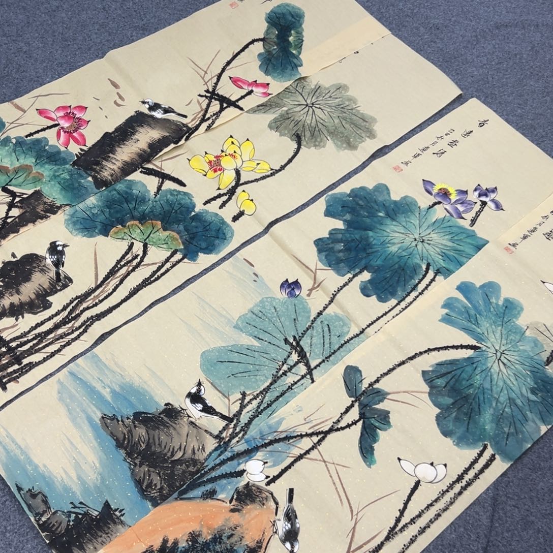 国画国画纯手绘作品