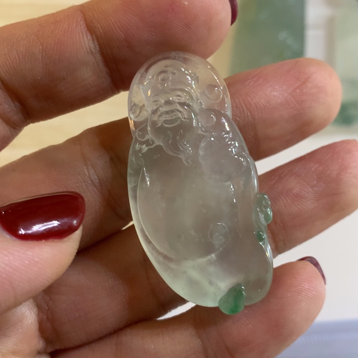 翡翠颈饰未镶嵌天然翡翠