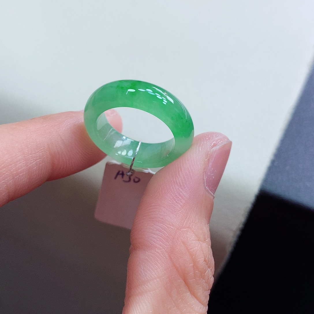 未镶嵌戒指翡翠9号