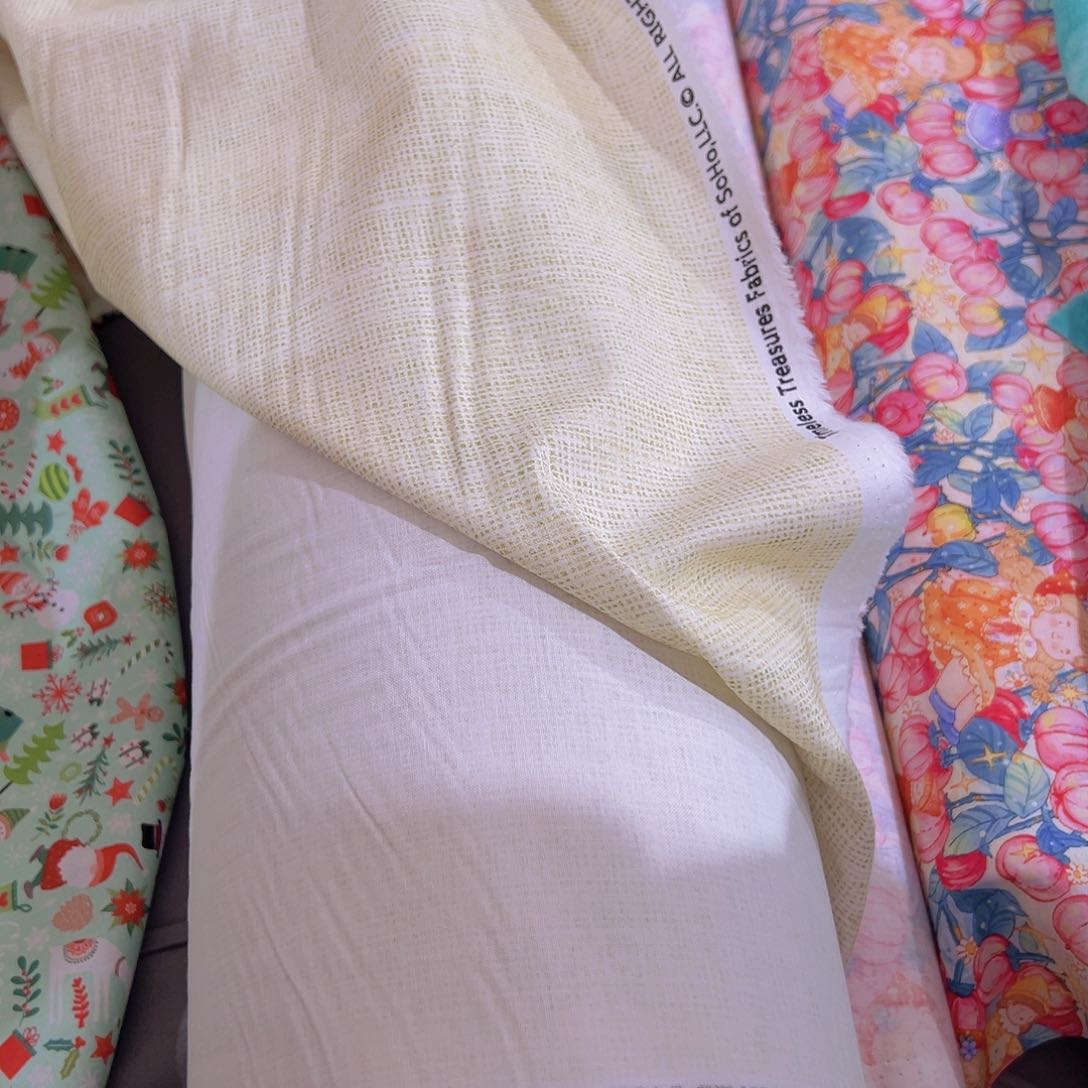 一米价纯棉平布1.1米宽果子布艺地卷