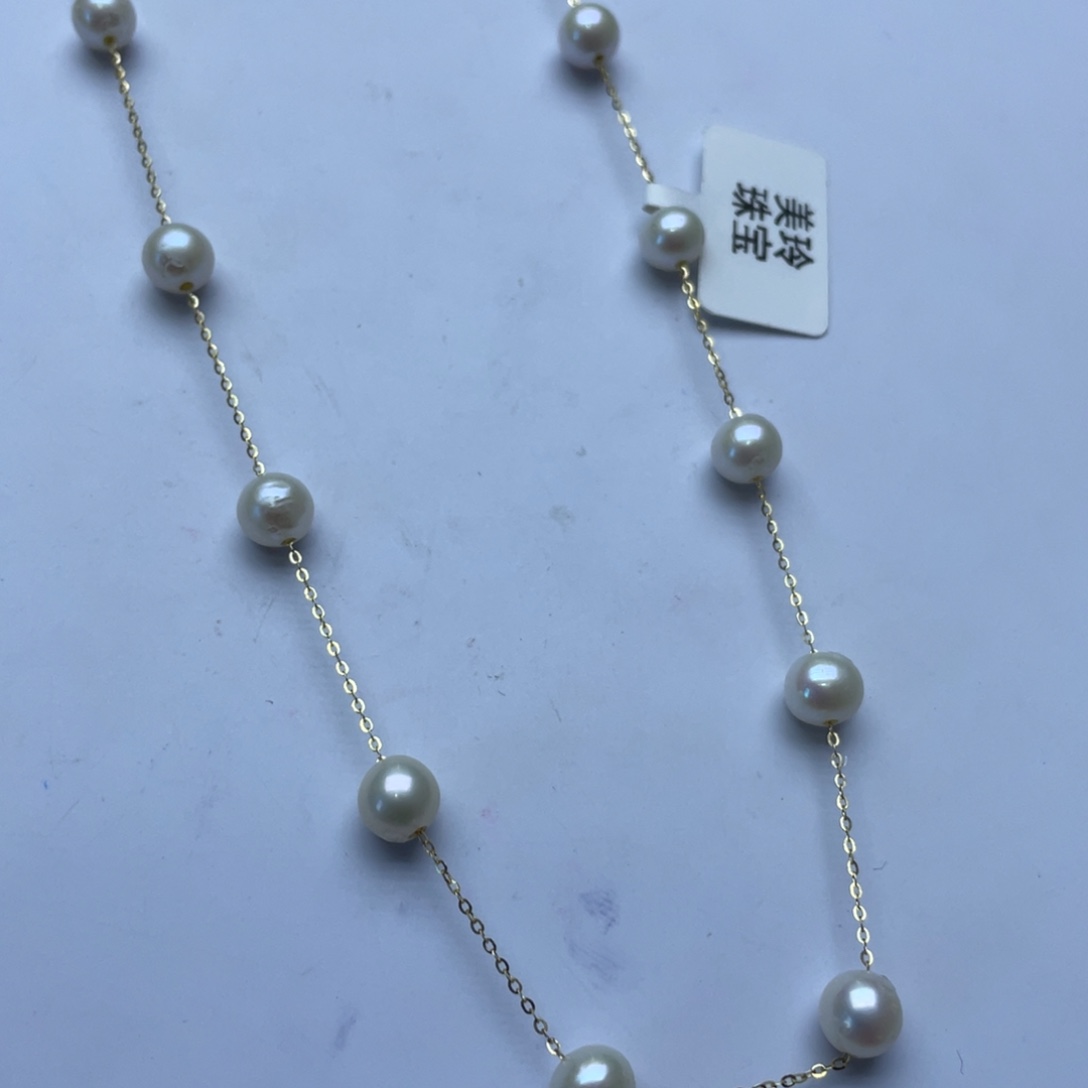 淡水珍珠未镶嵌颈饰