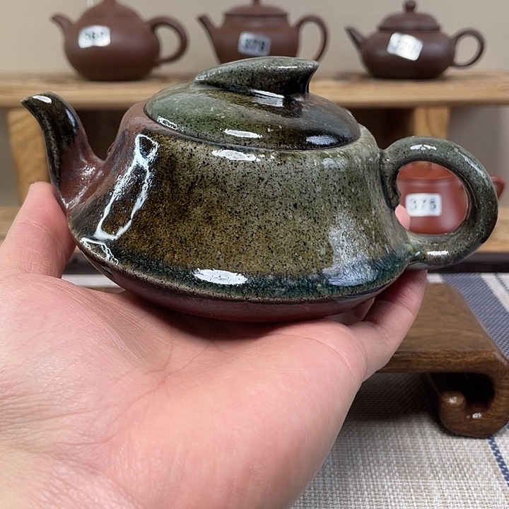 紫砂茶壶人***底原矿手工紫砂壶