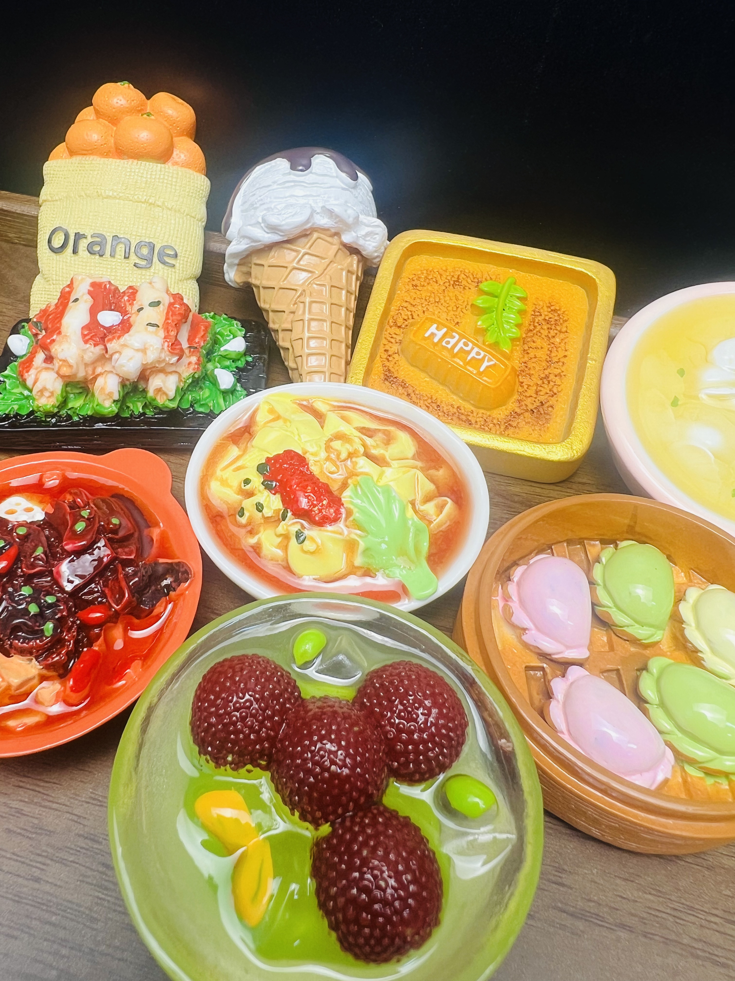 [富婆拆]高质量冰箱贴 手绘树脂