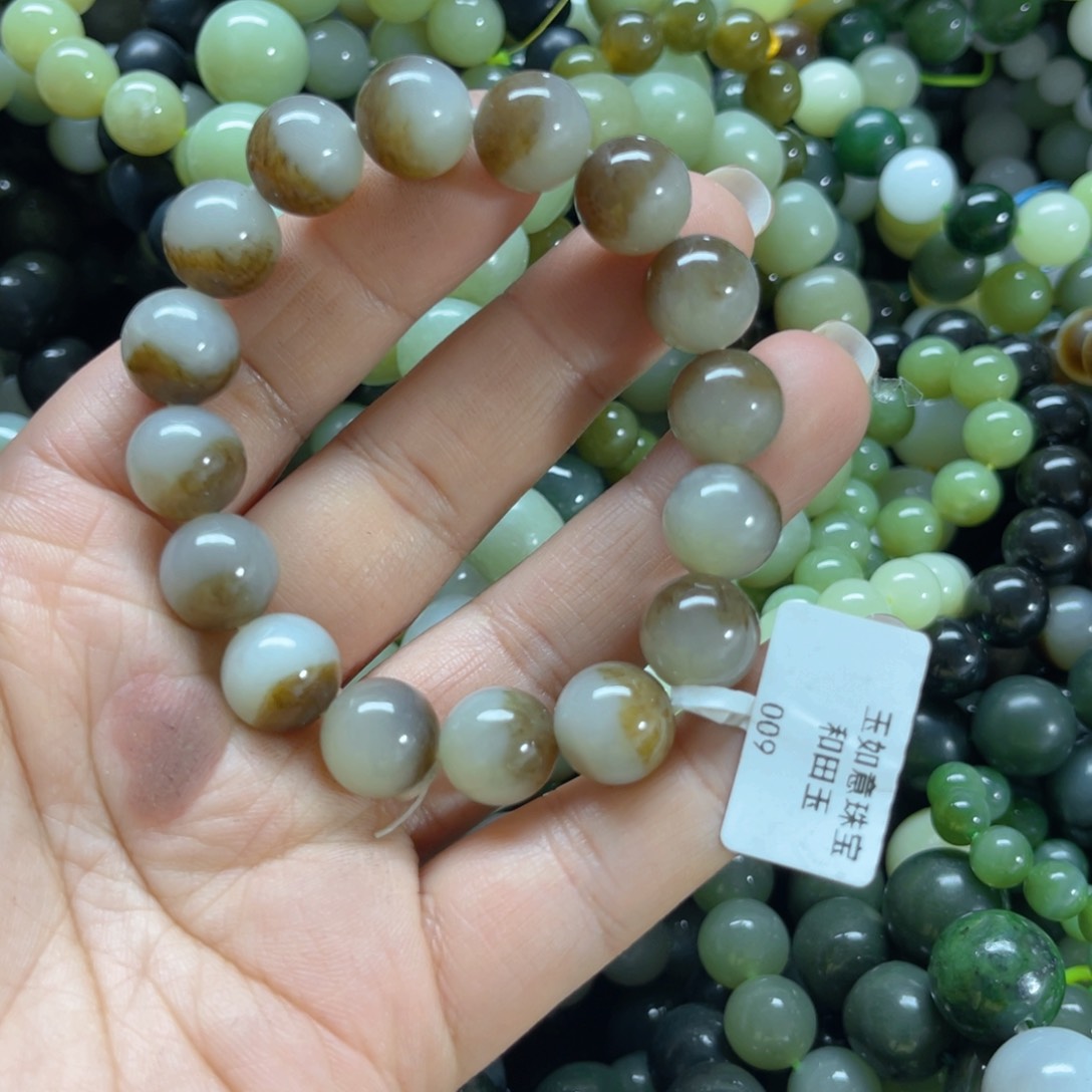 和田玉手链未镶嵌