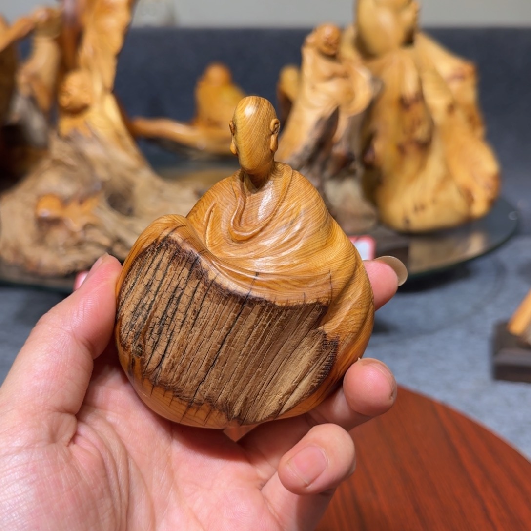 柏木（崖柏）崖柏手把件摆件