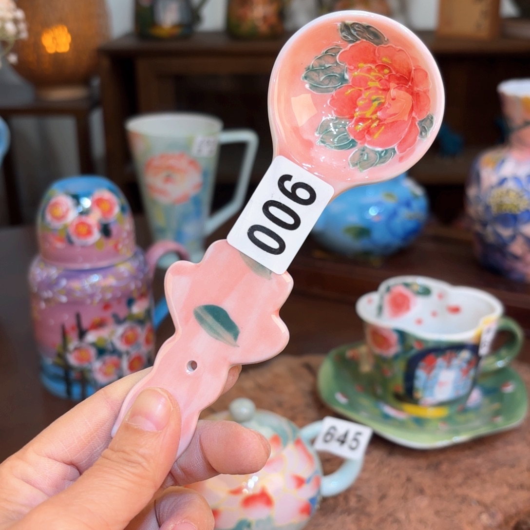 霞***景德镇手绘高温釉下彩陶瓷茶具