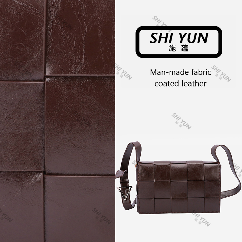 SHIYUN/施蕴棕色秋冬百搭斜挎女包DY34907