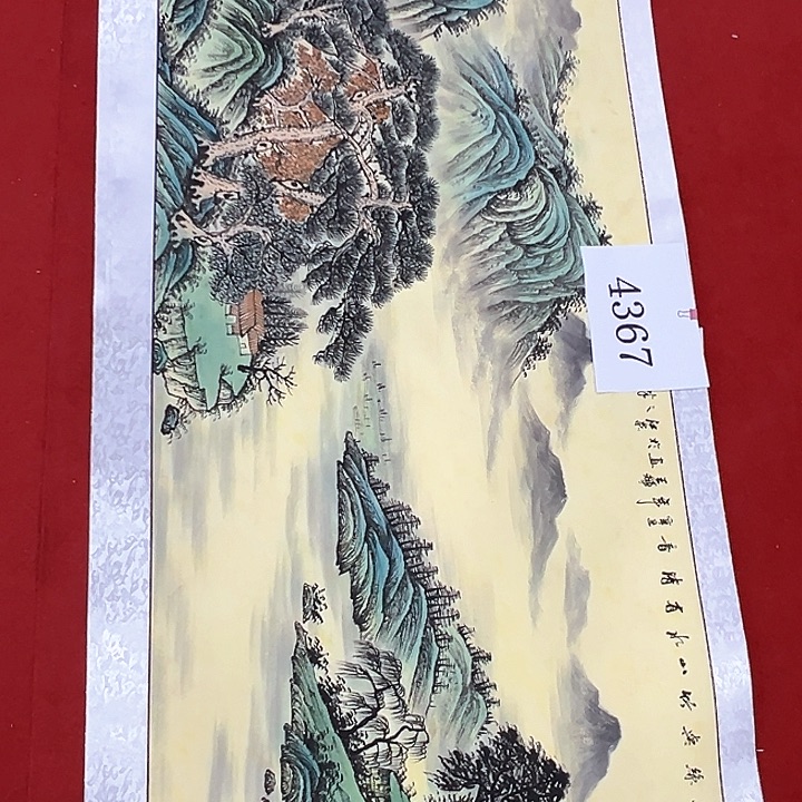 国画纯手工，纯手绘作品