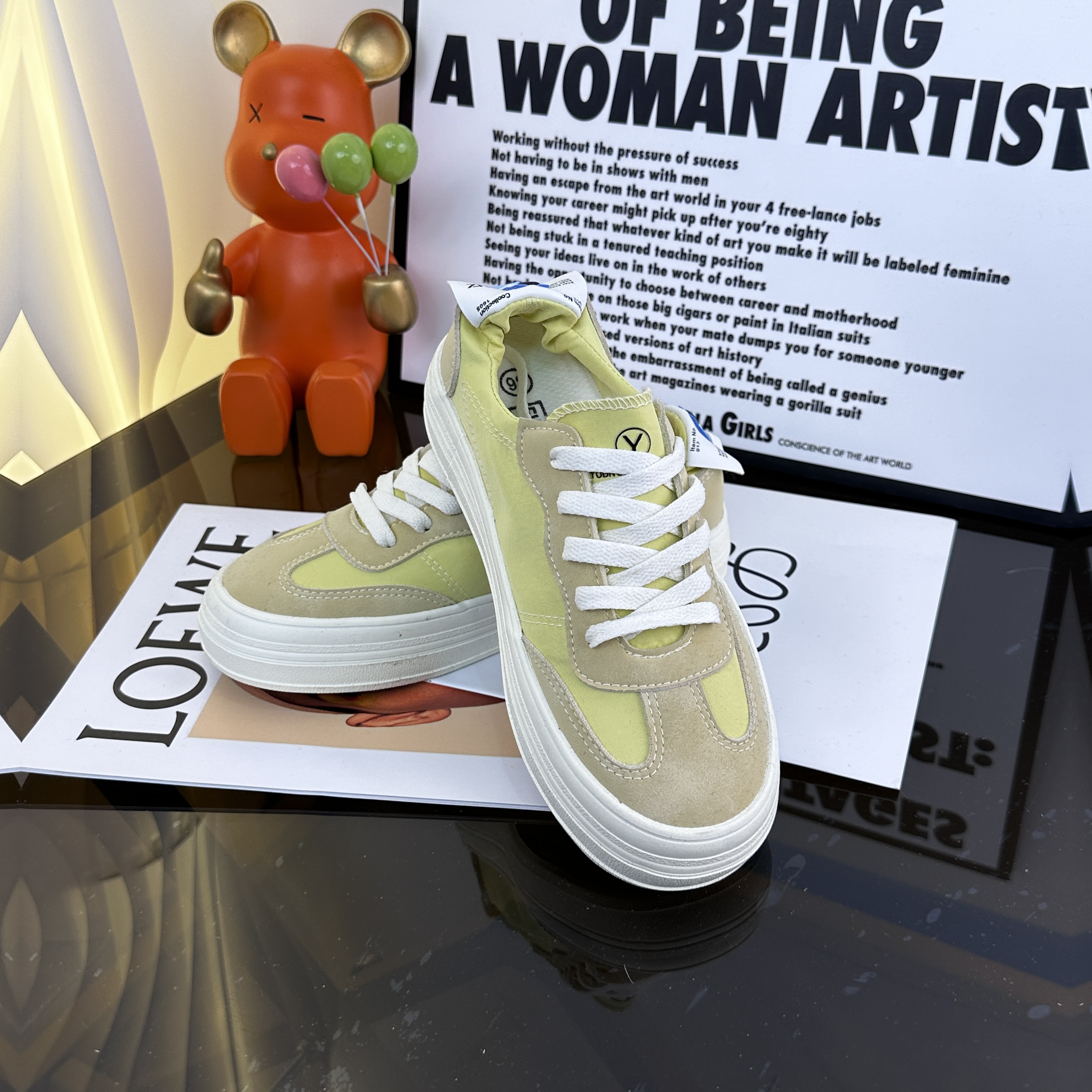 【小铭学长】轻软潮鞋芭蕾德训鞋透气休闲百搭低帮运动063