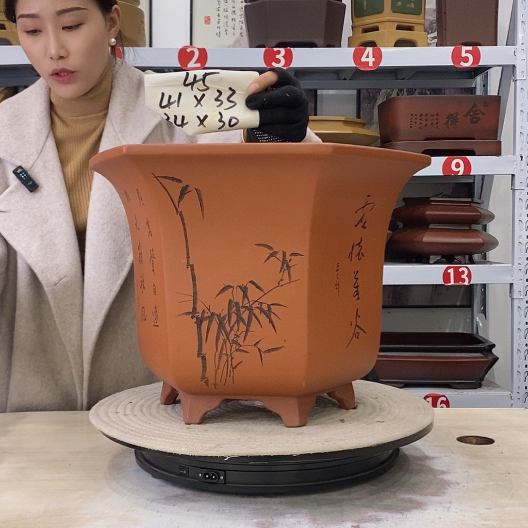 花盆紫砂紫砂花盆