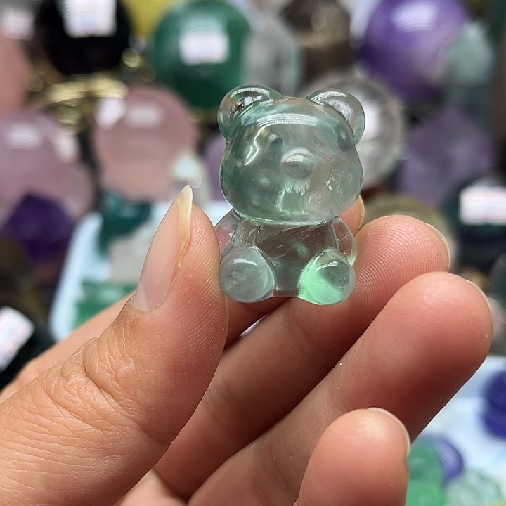 21克小熊未镶嵌萤石