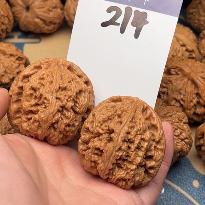 文玩核桃吊坠蒋*人粗筋 44精修 214