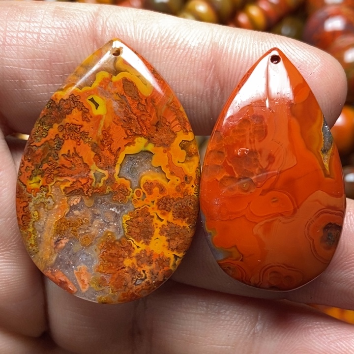 玛瑙/玉髓吊坠未镶嵌