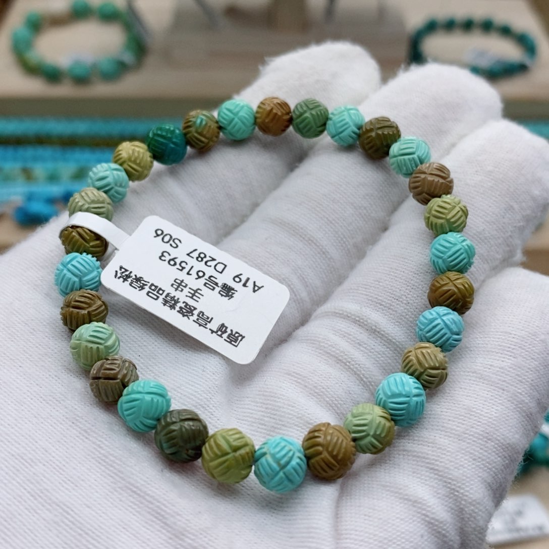 绿松石珠宝奇石未镶嵌