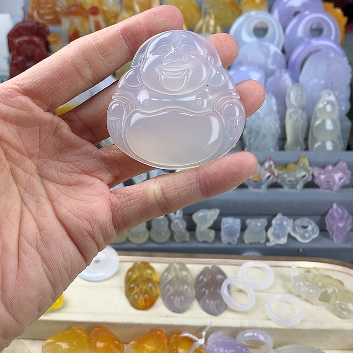 玛瑙/玉髓未镶嵌颈饰
