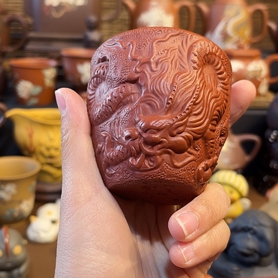 紫砂茶杯紫砂主人杯