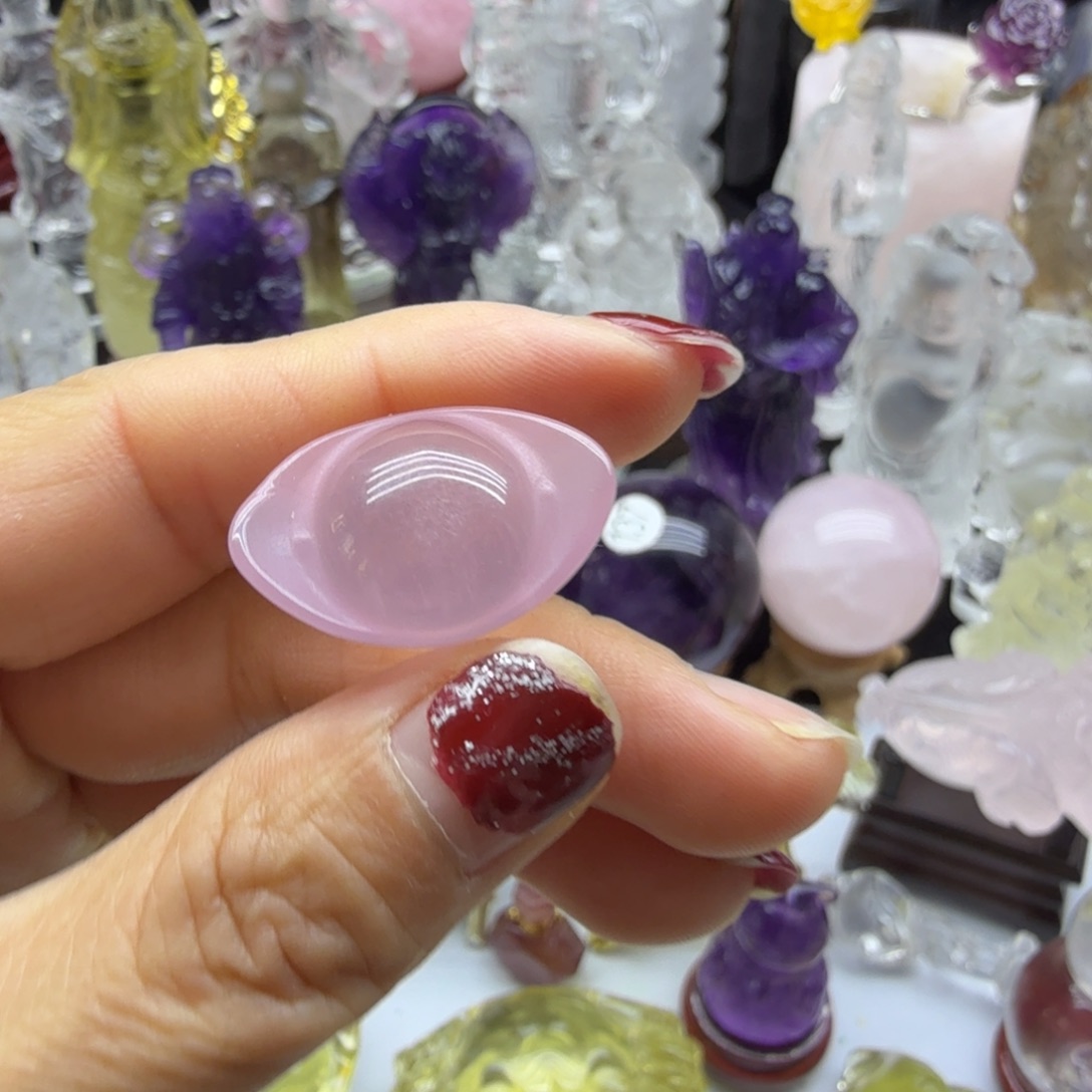 珠宝半成品水晶未镶嵌