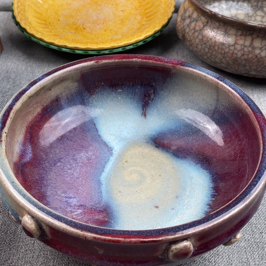 瓷器赏瓶摆件的的的