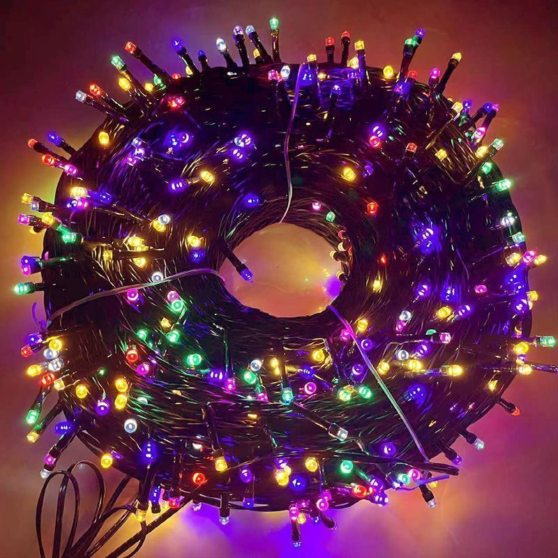 户外防水LED满天星灯串庭院花园阳台装饰氛围挂树彩灯星星灯