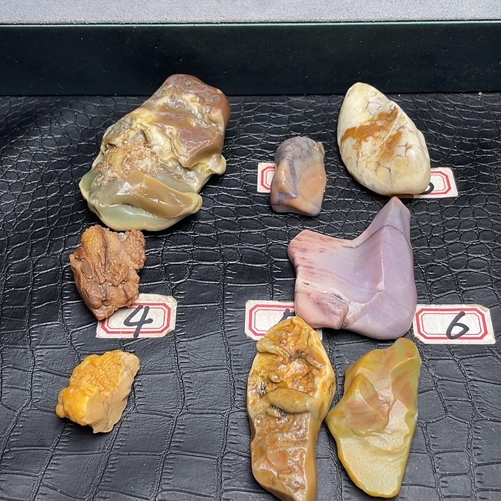 流***号有机玻璃阿拉善戈壁石