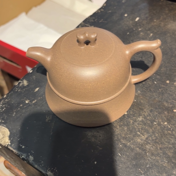 紫砂茶壶李*子紫砂 原矿泥料