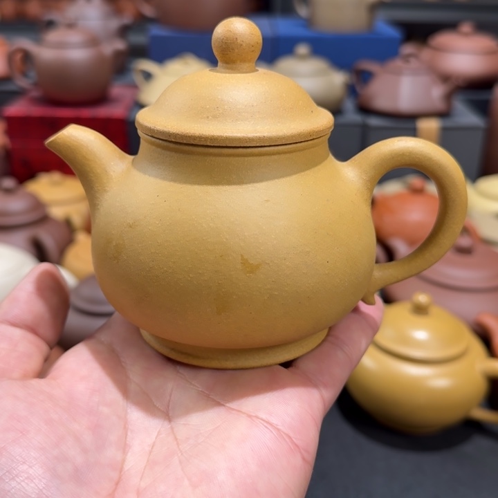 茶壶紫砂黄金段高潘260cc
