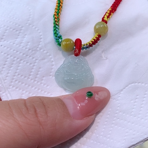 颈饰未镶嵌翡翠手串