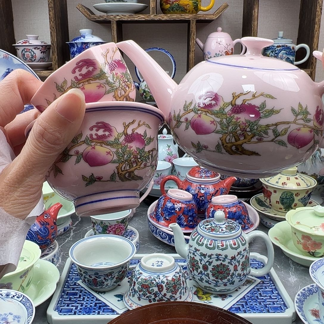 陶瓷摆件景德镇陶瓷567老厂瓷19