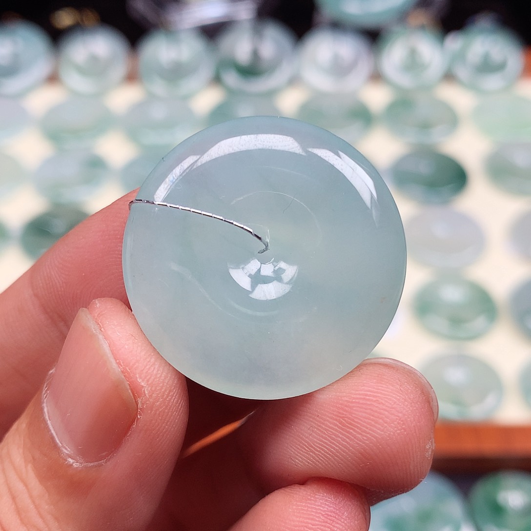 颈饰未镶嵌翡翠29.5-5.9mm