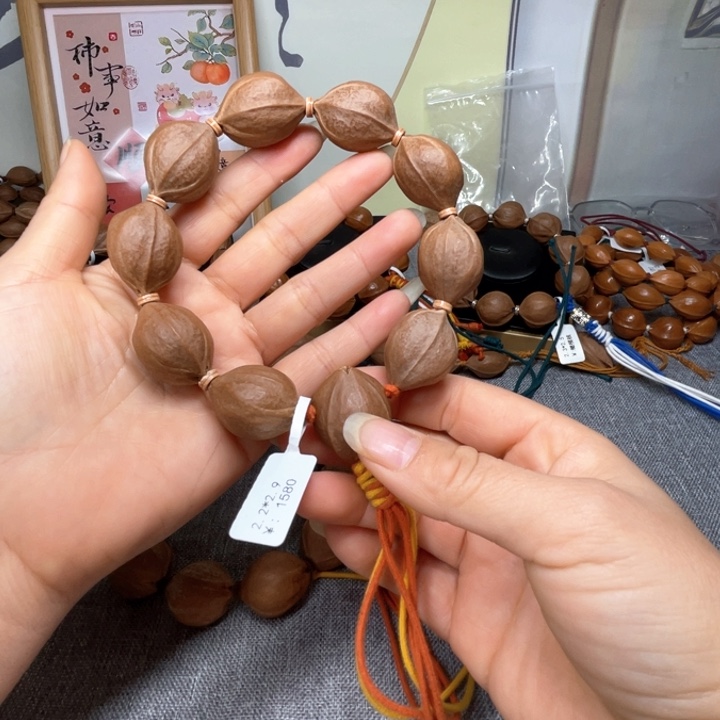 橄榄核手串/手链梅林铁核22.29