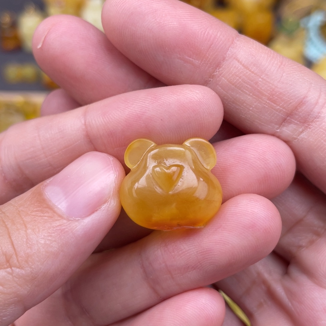 裸石琥珀未镶嵌蜜蜡