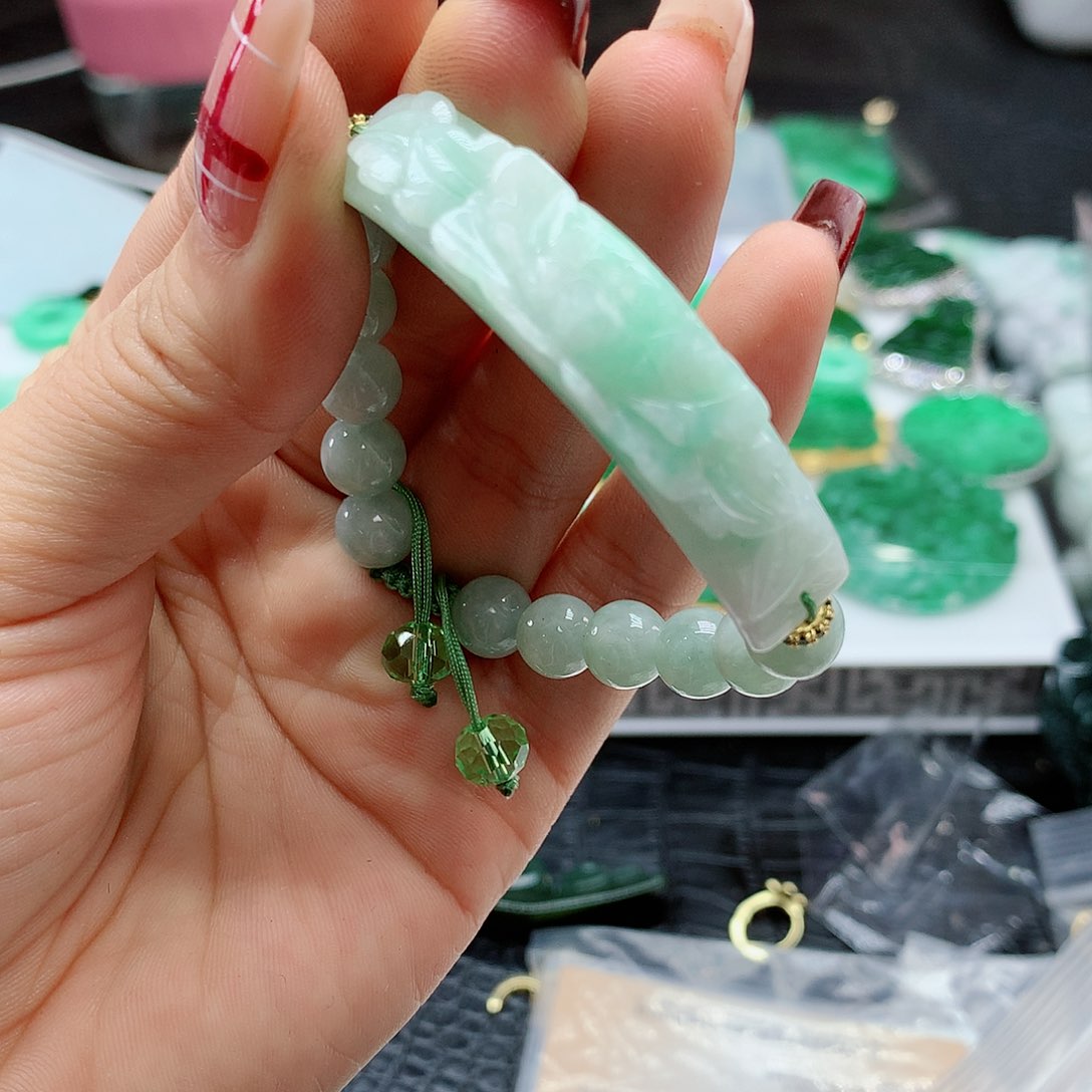 【闪购商品】翡翠手链未镶嵌，