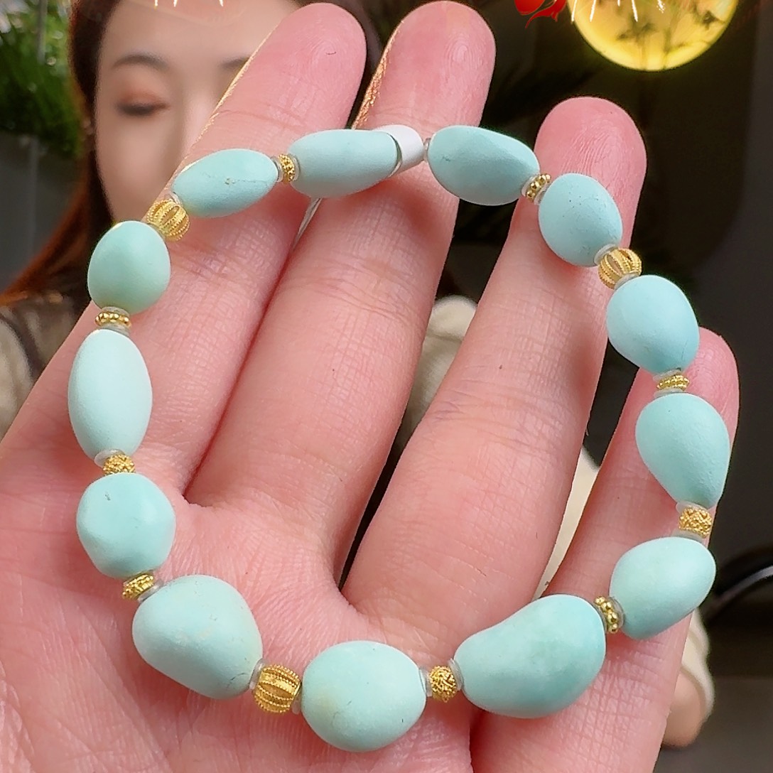 绿松石珠宝奇石未镶嵌