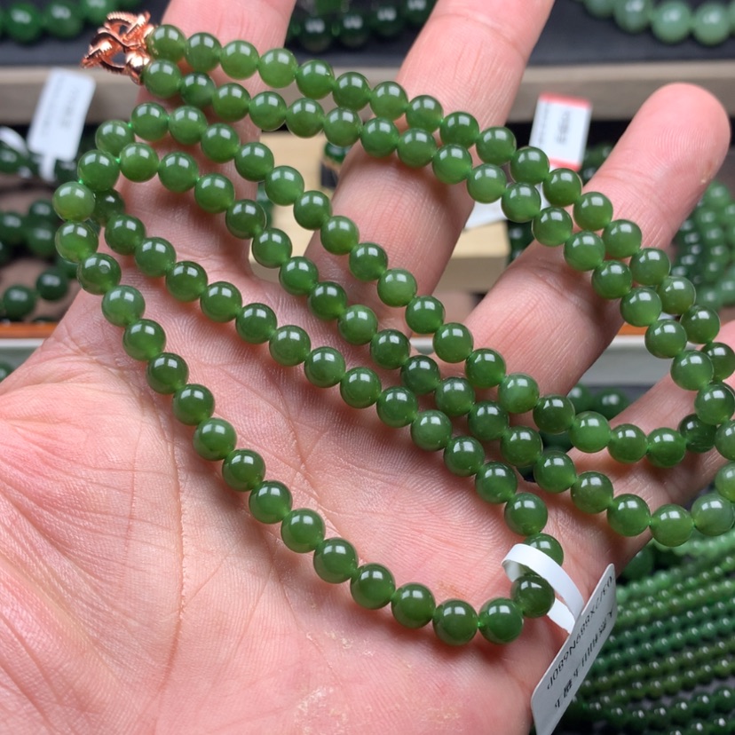 【闪购商品】和田玉（碧玉）颈饰未镶嵌悠****86