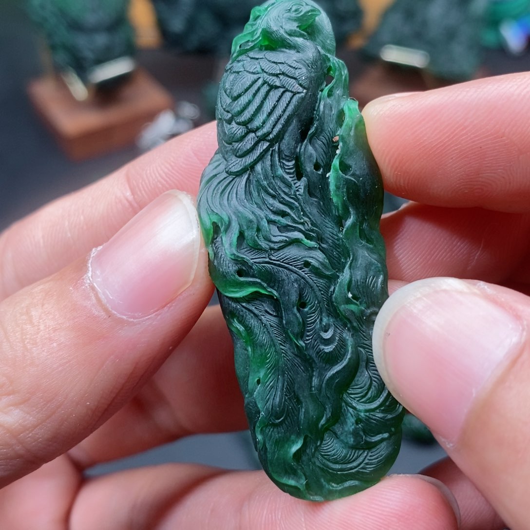 定制翡翠未镶嵌天然A货翡翠S