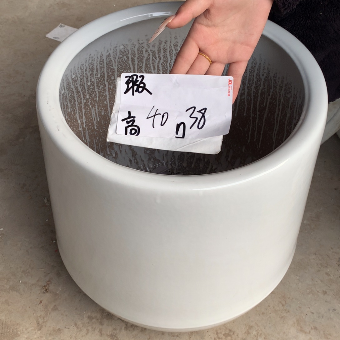 瑕疵高温陶瓷花盆