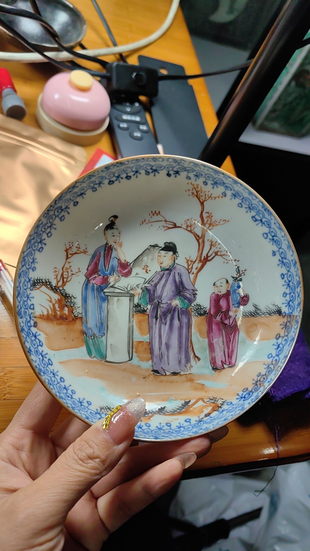 定制小白玩家的瓷盘盘