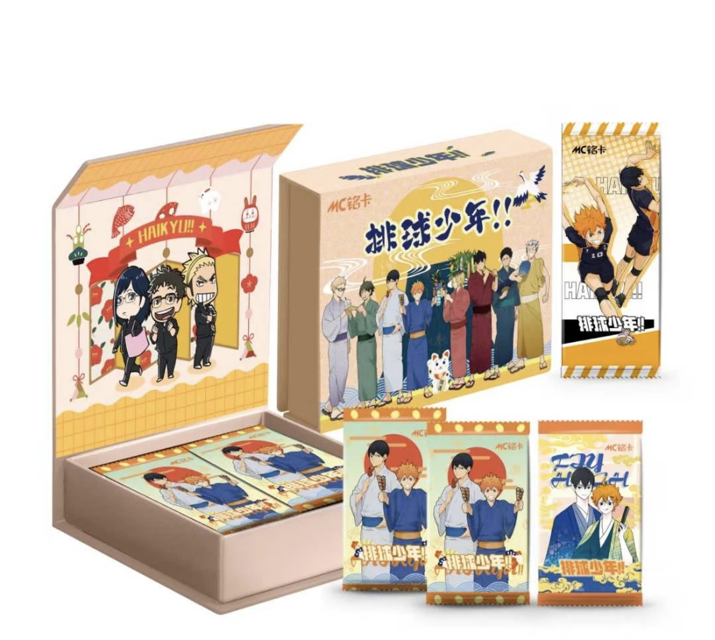 【小白】排球少年铭卡FIyHigh收藏卡牌盲盒（同人二创默认代拆)