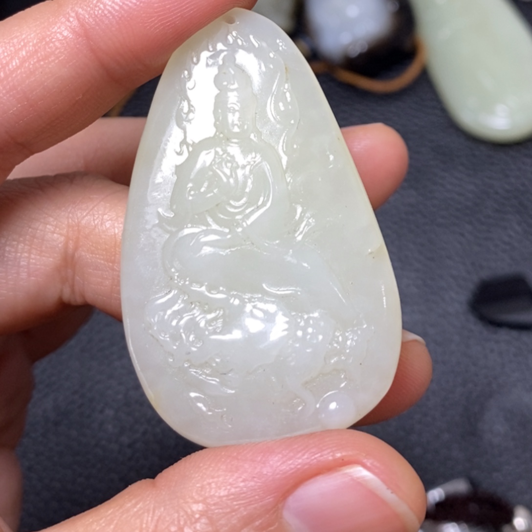 和田玉未镶嵌套链