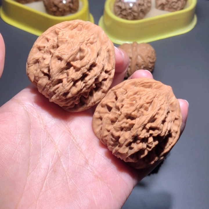 文玩核桃把件43.5麦虎