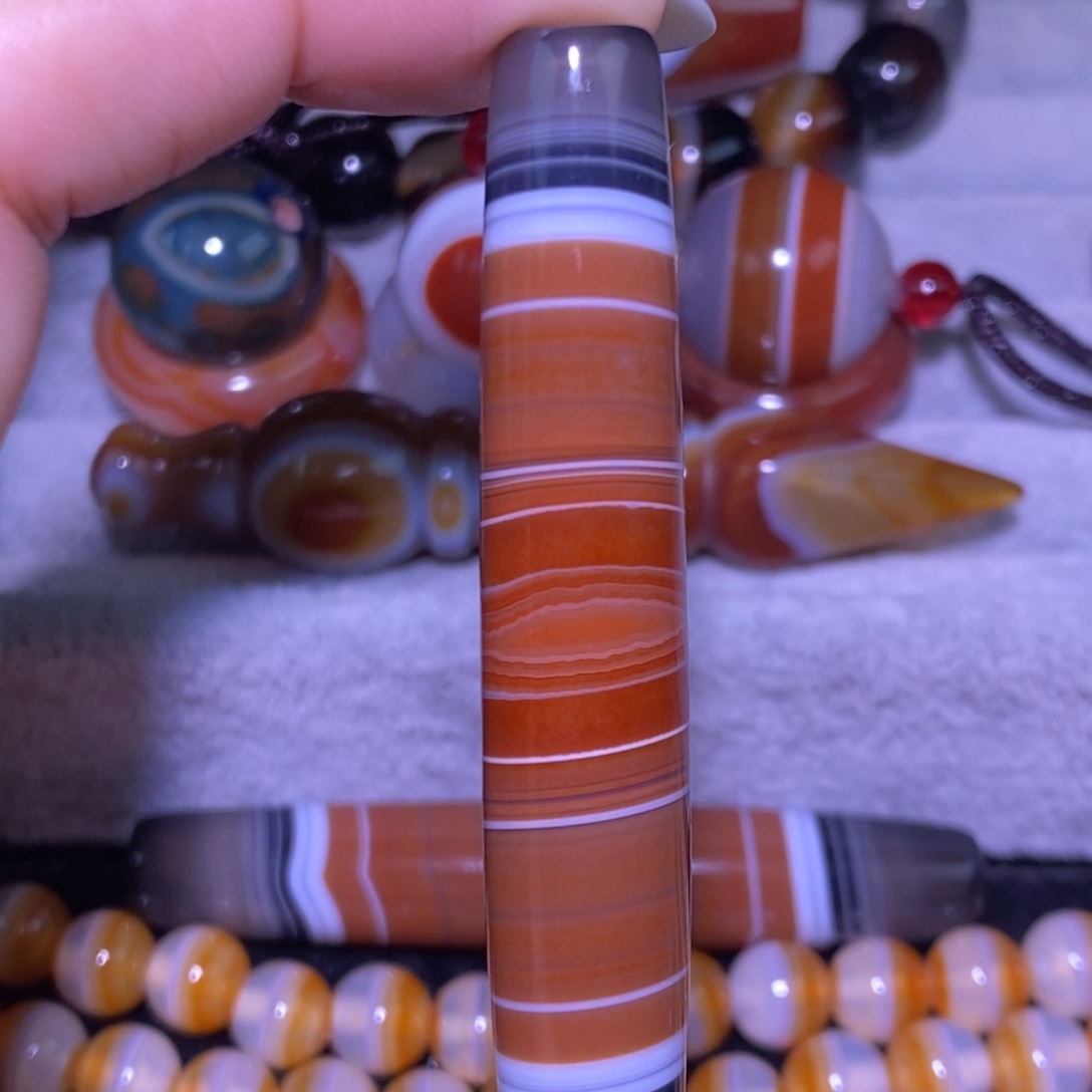 玛瑙/玉髓未镶嵌颈饰