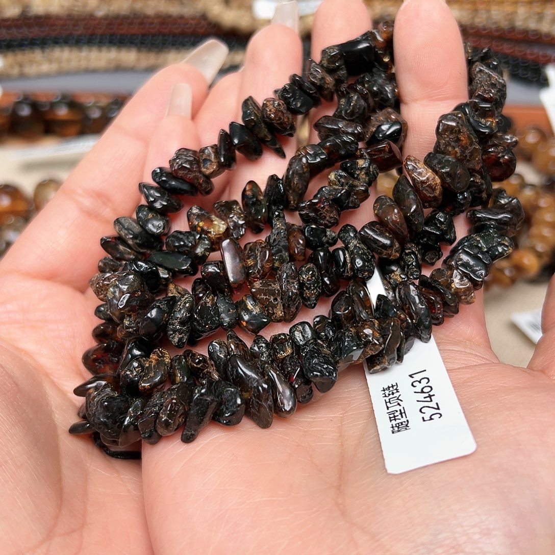 琥珀未镶嵌裸石抚顺琥珀30113